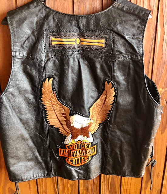 Steer Brand Leather Vest - 2 Wheels Recycled